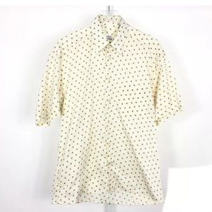 Vintage Maus & Hoffman S/S Polka Dot Shirt Size M